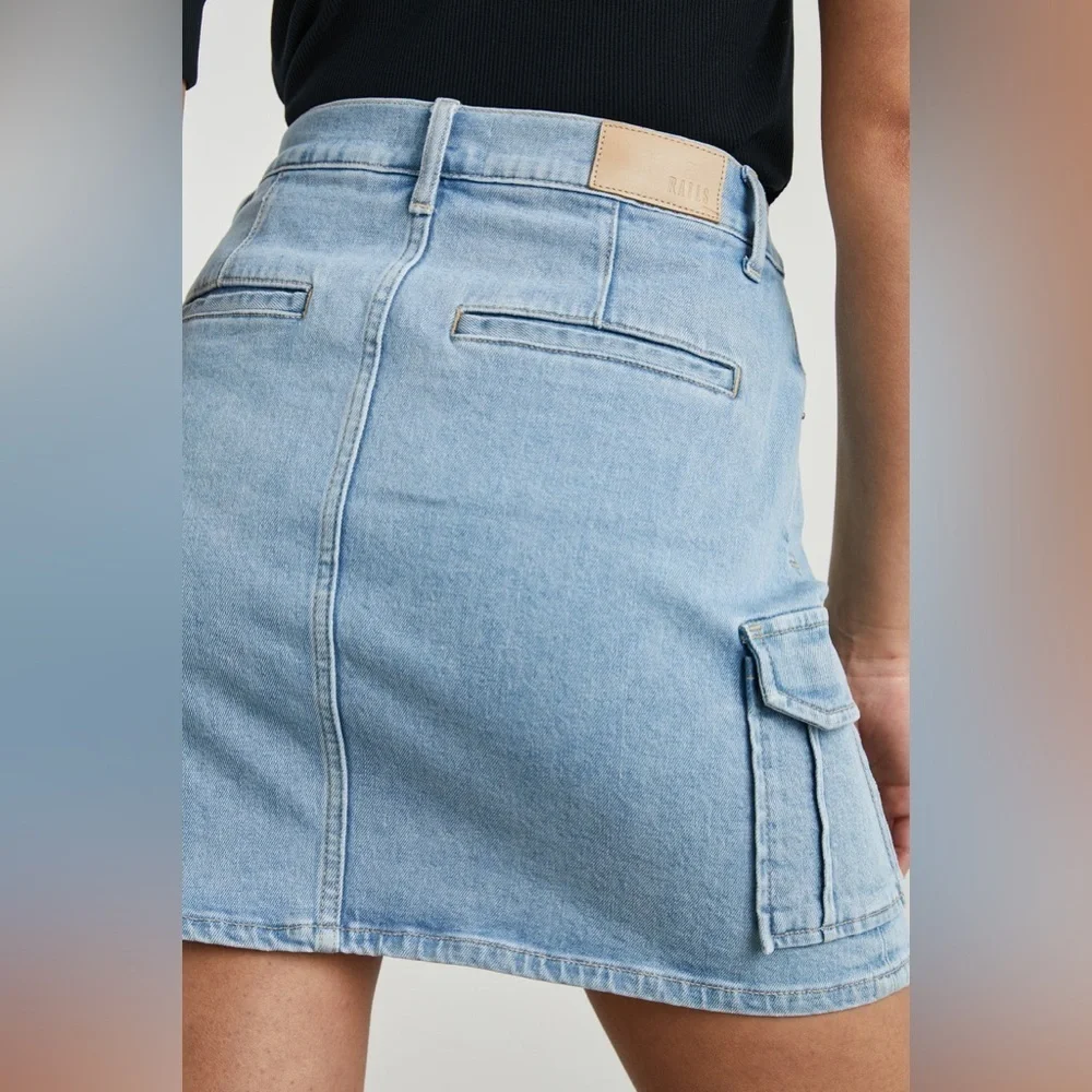 RAILS NWT Laurel Cargo Skirt— in Crystal Blue— Size 29